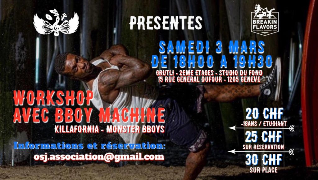 Workshop Bboy Machine 