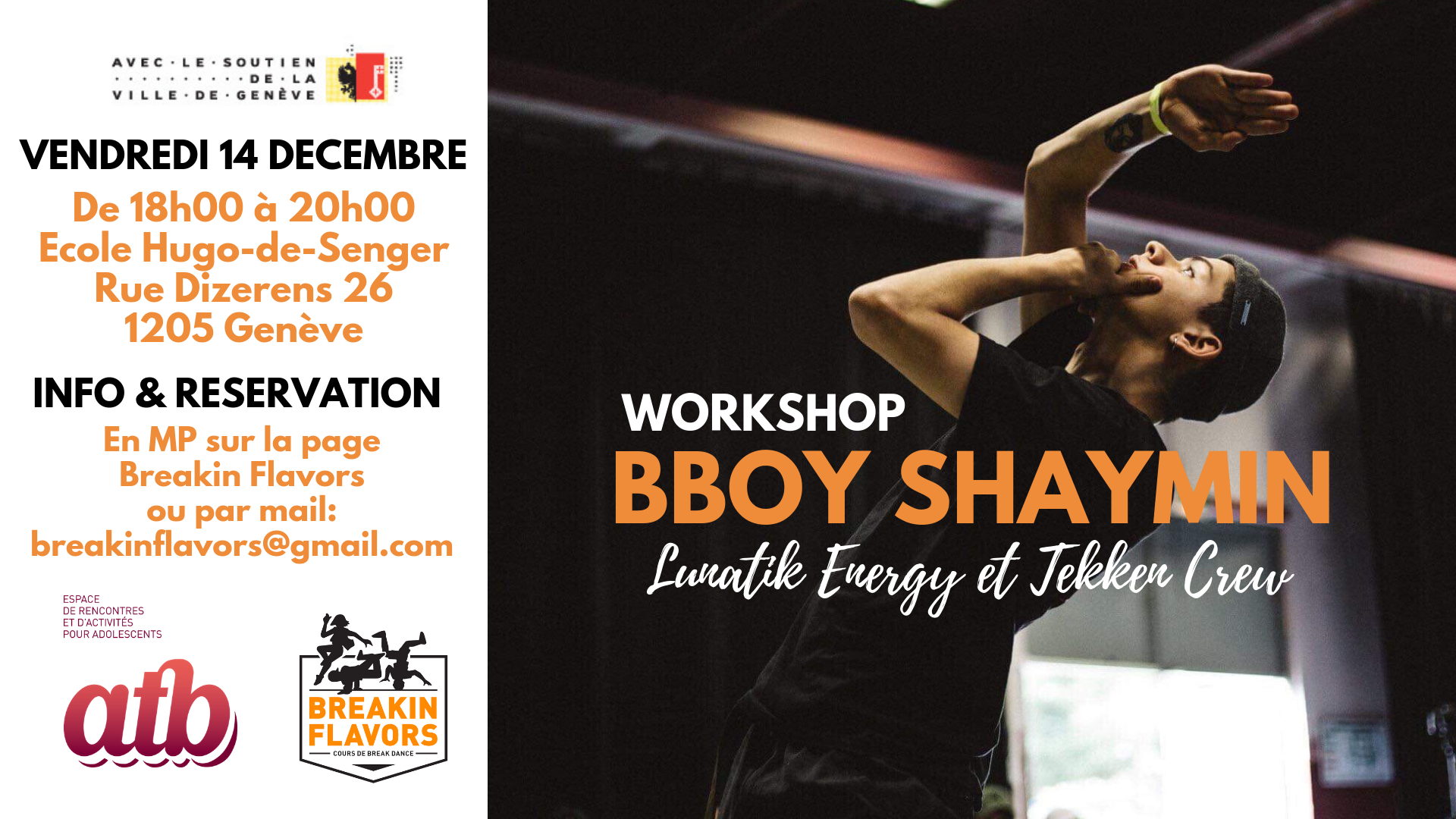 Workshop Bboy Shaymin